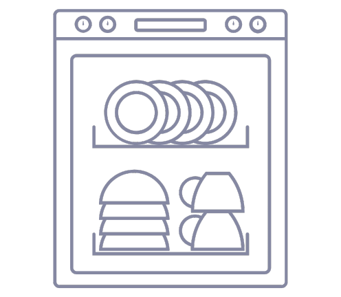 Automatic Plate Dishwasher